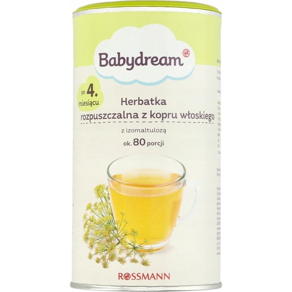 Babydream baby tea: FENNEL Organic instant tea