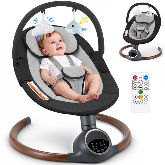 Rc Switch Library Babyeap Electric Baby Swing for Infants, Motion Detection, 5 Swing ...