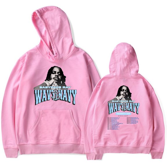 Babyface Ray Uniyersity Tour Hoodies Merch For Men/Women Unisex Long Sleeve Sweatshirt Pullover Hooded Streetwear