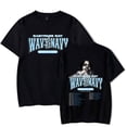 thumbnail image 1 of Babyface Ray Wavy Navy University Tour T-shirts Merch Women Men Clothes Trend Casual Short Sleeve Top, 1 of 3