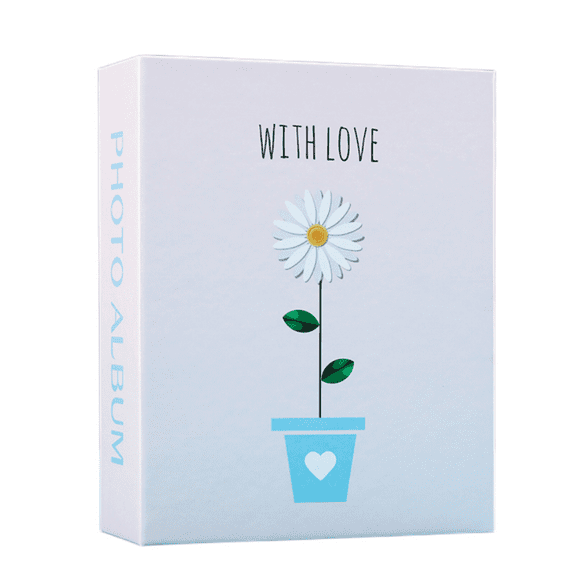 Babyfond A5 Flower Memory Photo Album, Holds 200 - 4" x 6" Photos