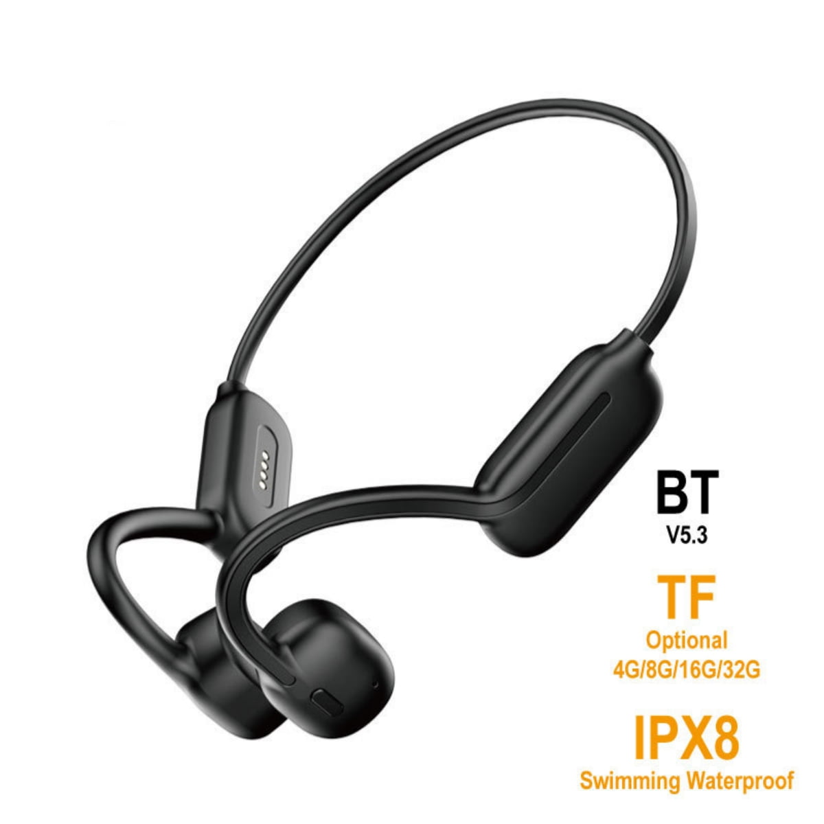 Babyfond Bone Conduction Headphones,IPX8 Waterproof Swimming Headphones