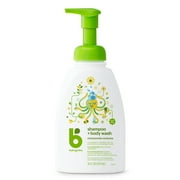 Babyganics Baby Shampoo + Body Wash Pump Bottle, Chamomile Verbena, 16oz