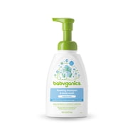 Babyganics Baby Shampoo + Body Wash Pump Bottle, Fragrance Free, 16 Fl Oz