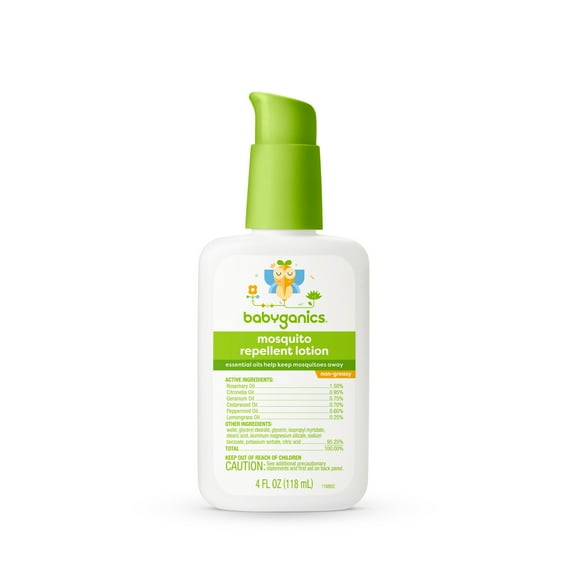 Babyganics Mosquito Repellent Lotion, 4oz
