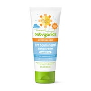 Babyganics Sheer Blend, SPF 50 Mineral Sunscreen Lotion, Fragrance Free, 3 oz