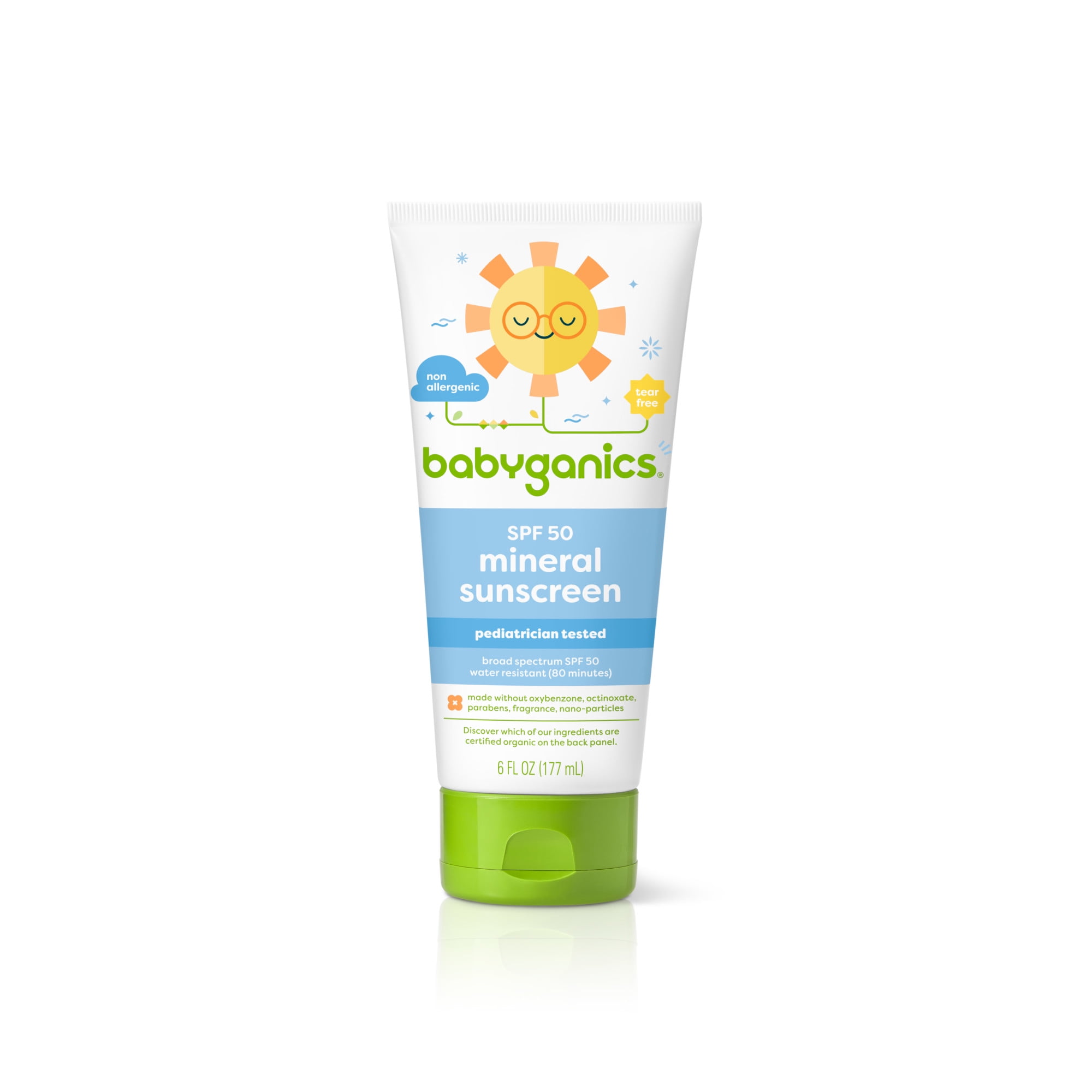 Babyganics Sunscreen Lotion 50 SPF, 6oz