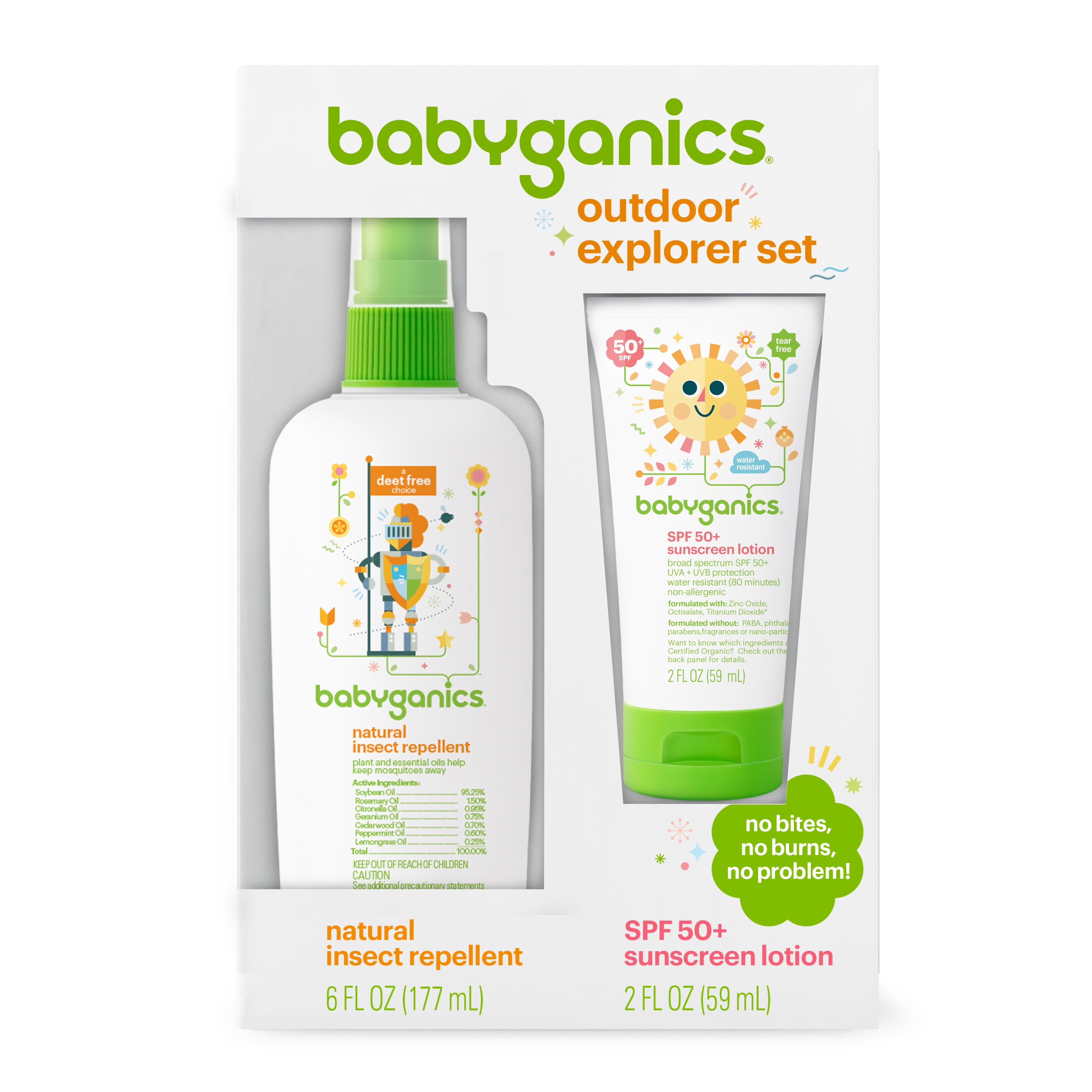 Babyganics Sunscreen Lotion 50 SPF and Bug Spray, Jamaica Ubuy