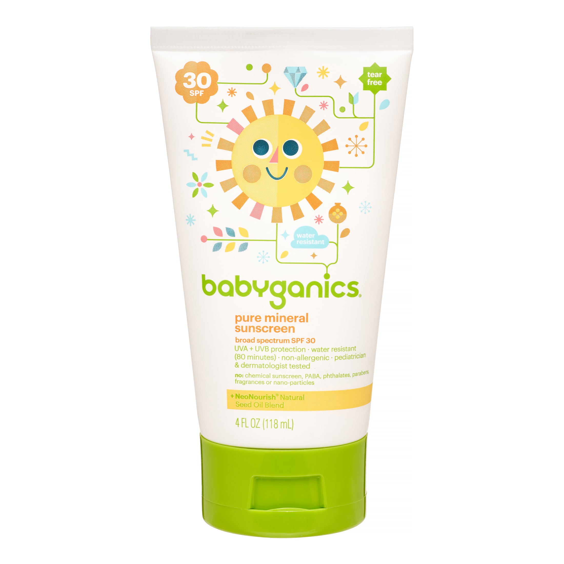 Babyganics Sunscreen SPF 30 4 Fl Oz Walmart com Babyganics Sunscreen SPF 30 4 Fl Oz Walmart com