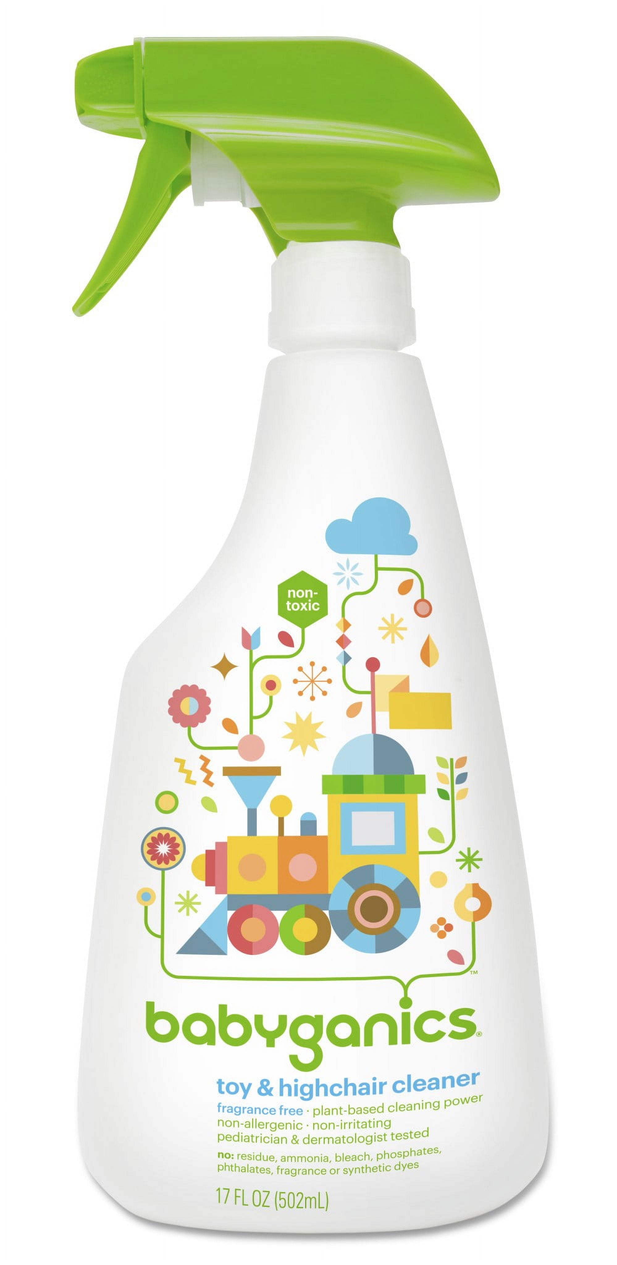 PUREFY Baby Everything CLEANER. Hypoallergenic. No Residue. Unscented. No Rinse. Baby Safe Cleaner for Toys, Pacifier, High Chair, and Nursery.