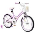 thumbnail image 1 of Babyjoy 18-Inch Girls Bicycle with Training Wheels, 1 of 7