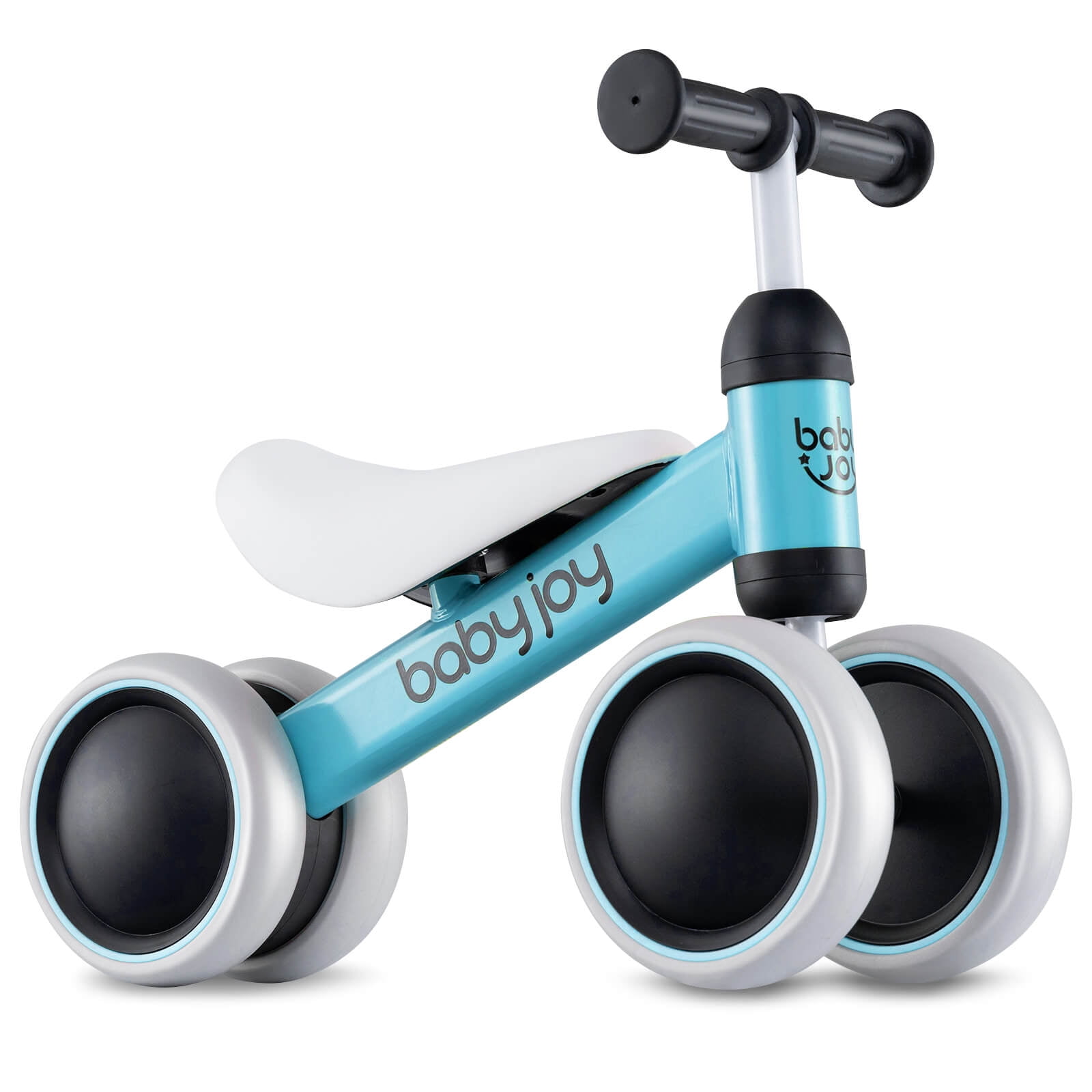 Costway Baby Balance Bike, Wheels, Soft Seat, Toddler Ride-On