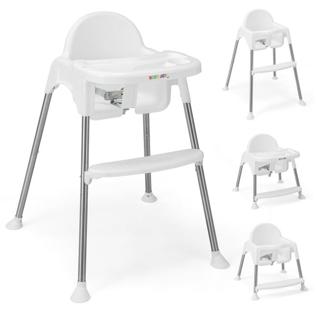 Babyjoy 4in1 Convertible Baby High Chair Feeding with Removable