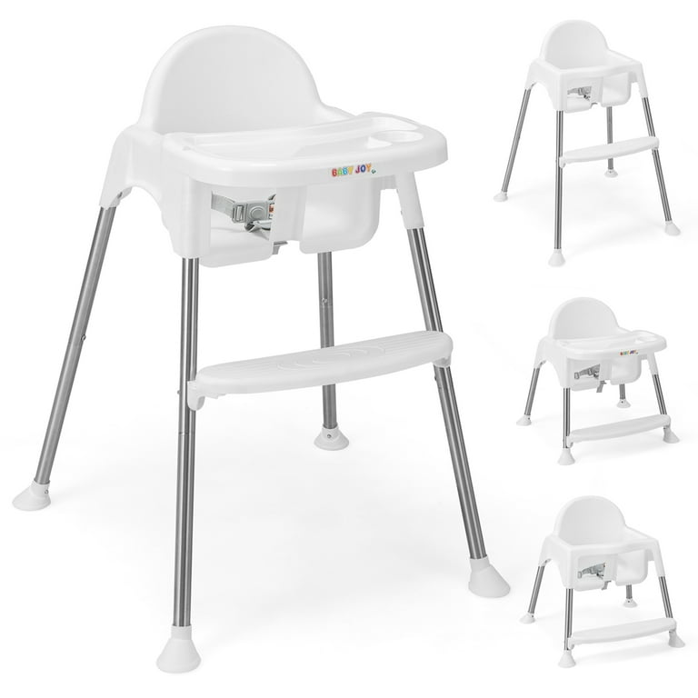 Babyjoy 4-in-1 Convertible Baby High Chair Feeding with Removable
