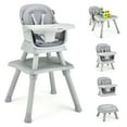 Babyjoy 8in1 Baby High Chair Convertible Dining Booster Seat w