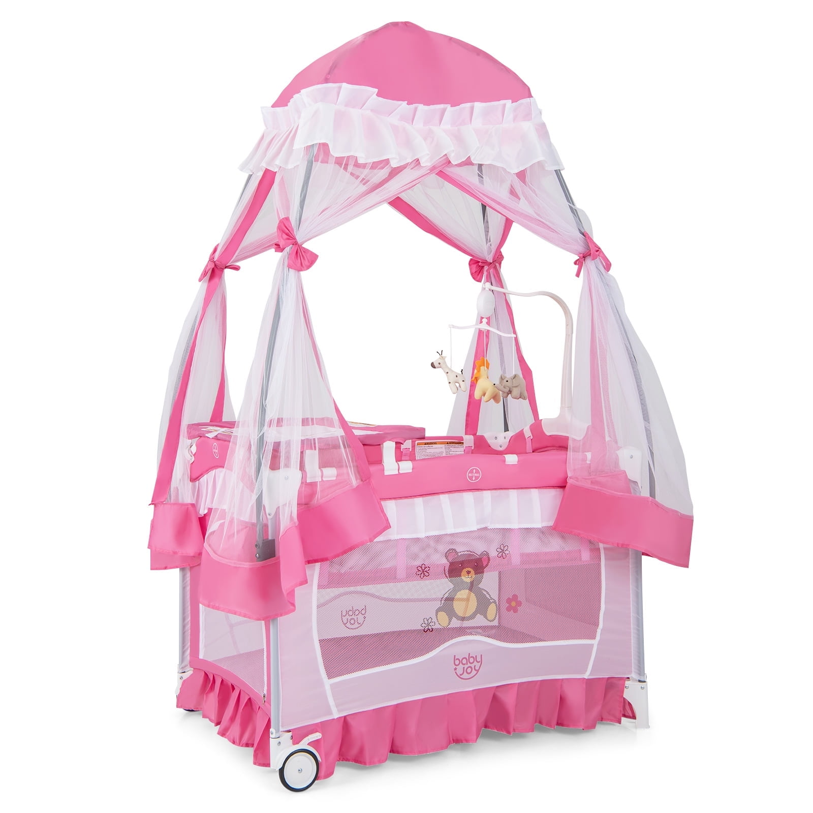 Chicco Lullaby All-in-One Portable Playard with Bassinet and Snap