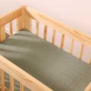 Babyletto All-Stages Bassinet Sheet in GOTS Certified Organic Muslin Cotton