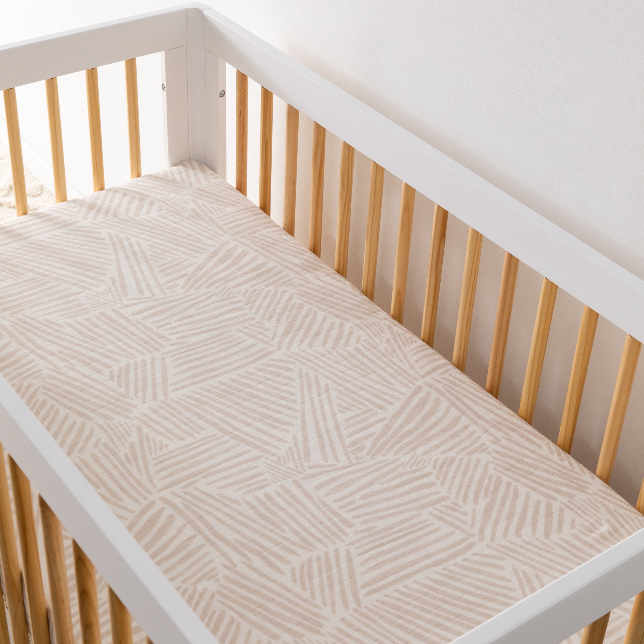 Babyletto Crib Sheet in GOTS Certified Organic Muslin Cotton