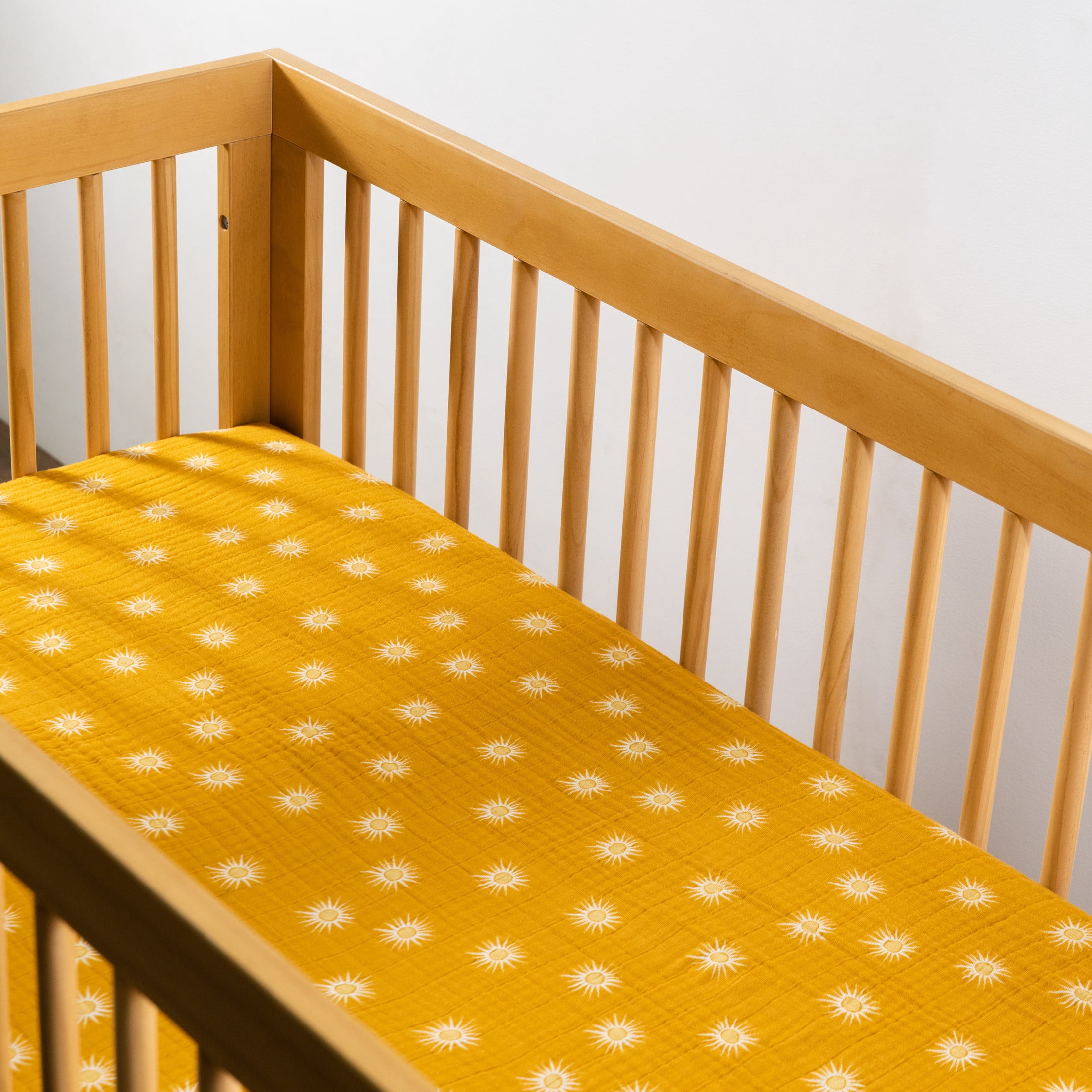 Babyletto Crib Sheet in GOTS Certified Organic Muslin Cotton
