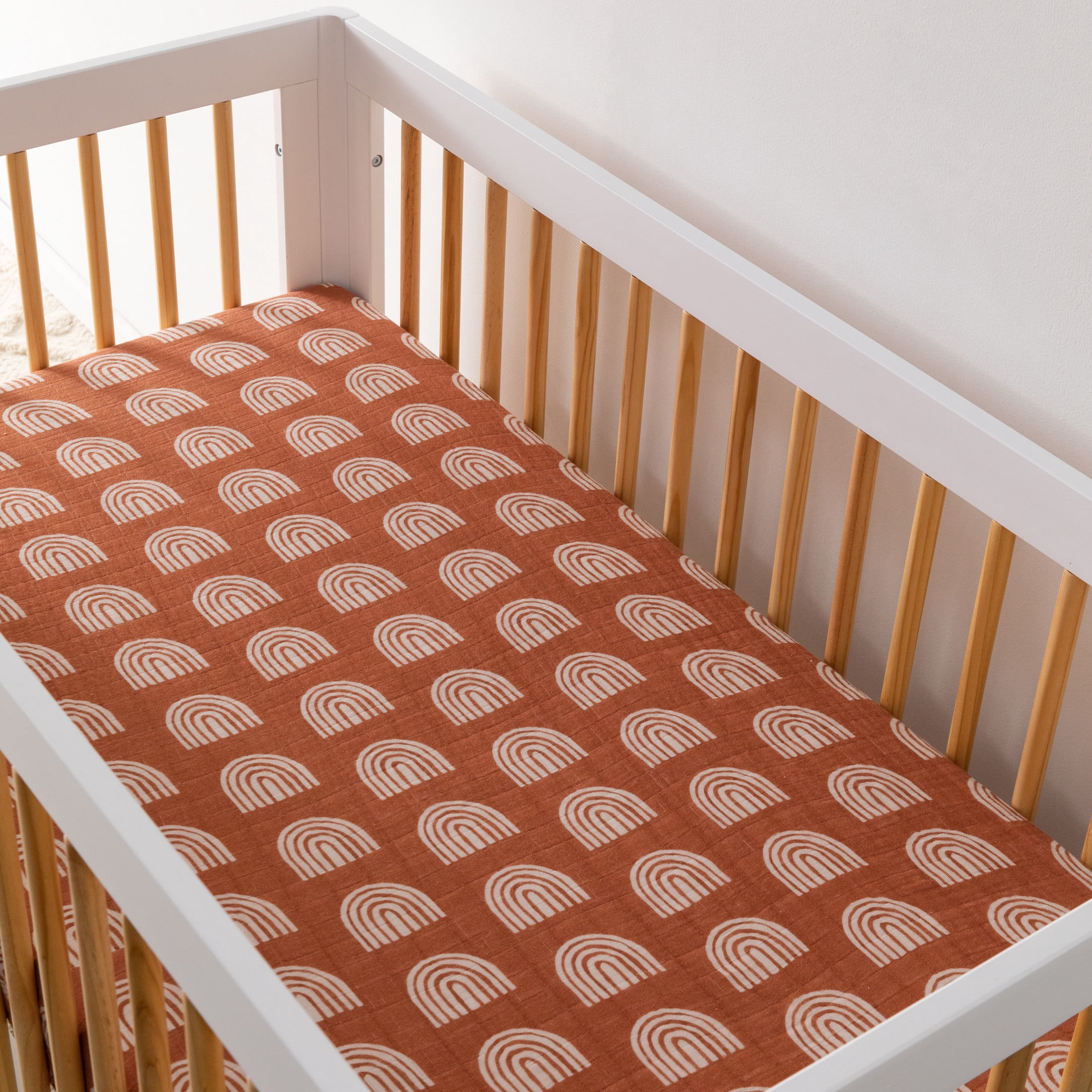Babyletto Crib Sheet in GOTS Certified Organic Muslin Cotton