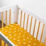 Babyletto Mini Crib Sheet in GOTS Certified Organic Muslin Cotton