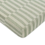 Babyletto Mini Crib Sheet in GOTS Certified Organic Muslin Cotton
