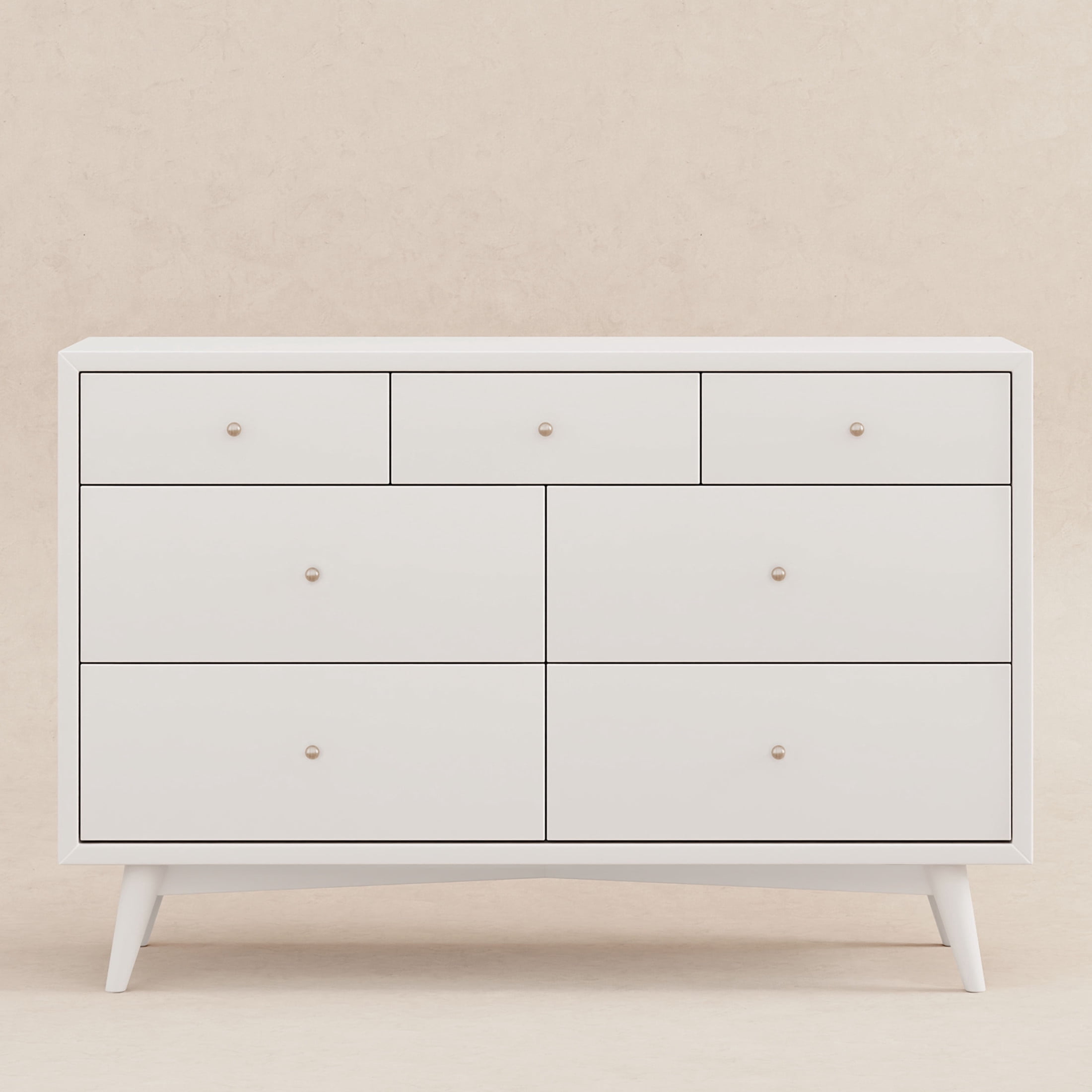 Babyletto Palma 7-Drawer Wide Assembled Dresser (53")