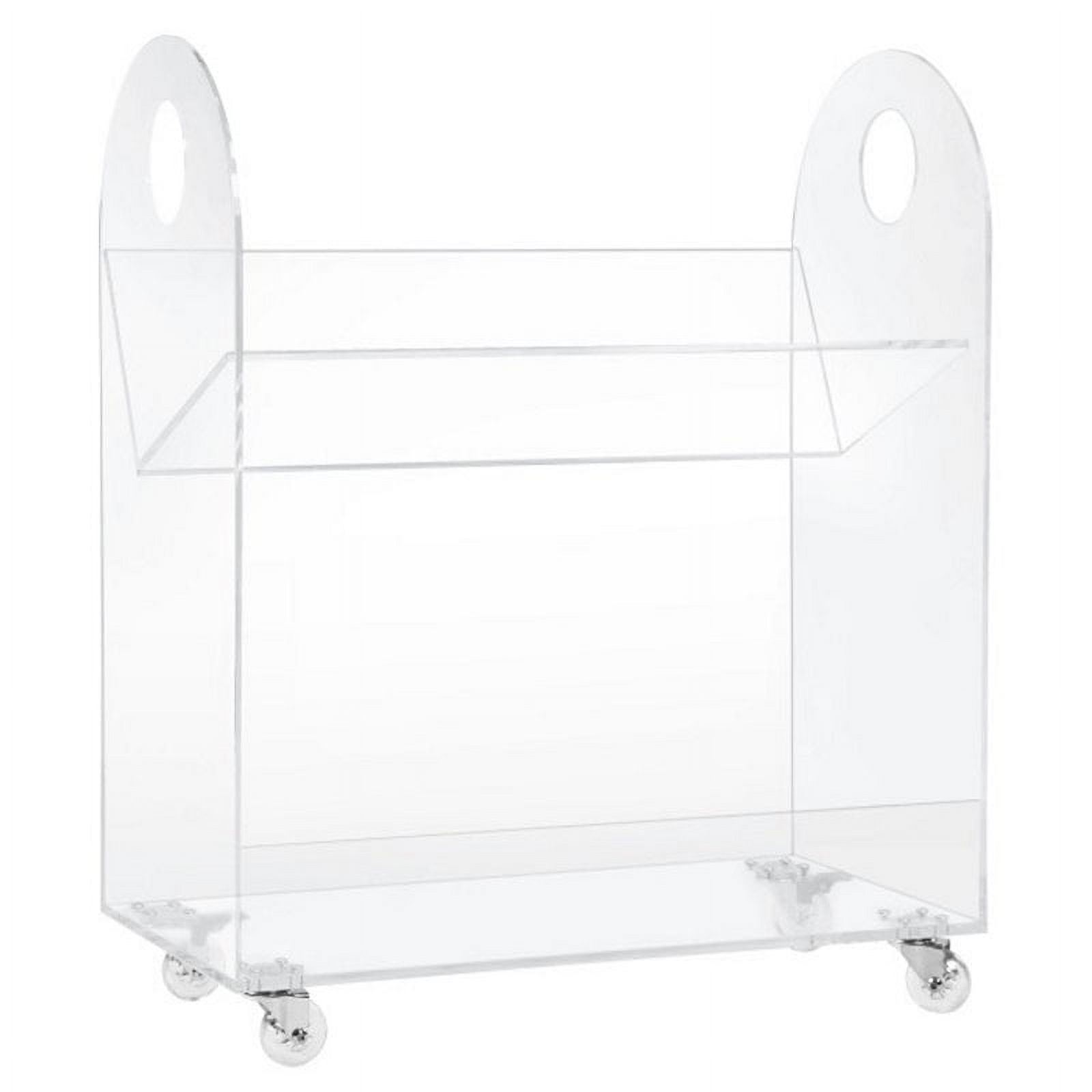 Babyletto Presto Acrylic Bookcase with Casters