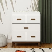 Babyletto Scoot 3-Drawer Compact Changer Dresser with Removable Changing Tray 34"