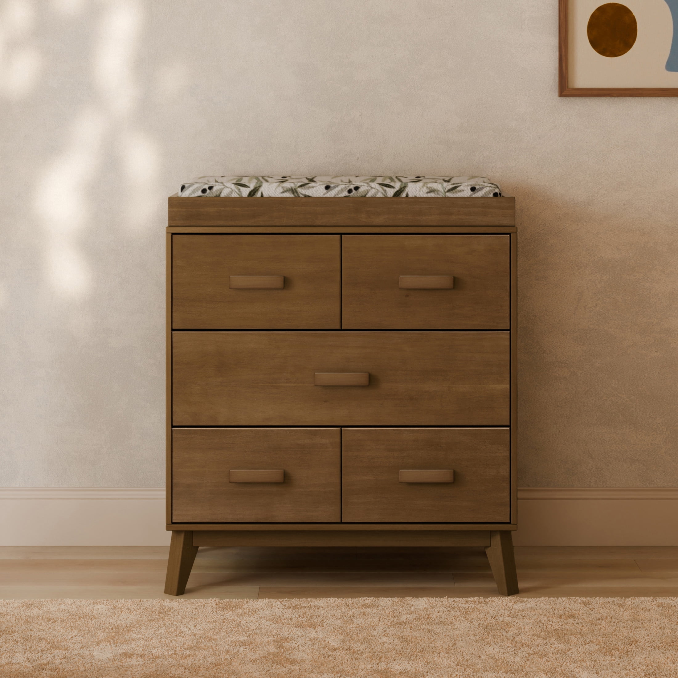 Babyletto Scoot 3-Drawer Compact Changer Dresser with Removable Changing Tray (34")