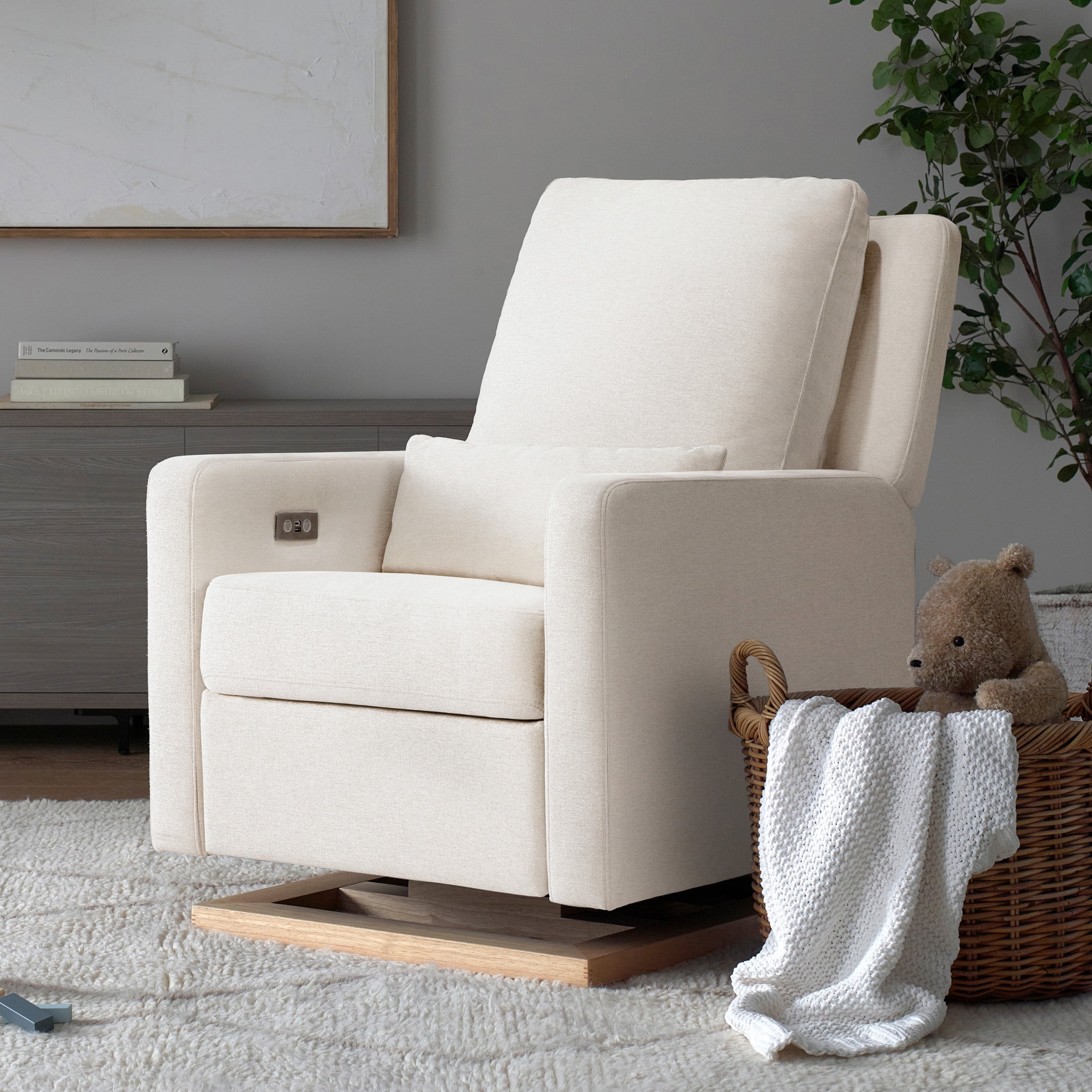 Babyletto Sigi Electronic Recliner and Glider with USB Port