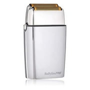 Babyliss Mens Cordless Double Foil Shaver with HYPOALLERGENIC Gold Foil System and Bonus Storage Case Included