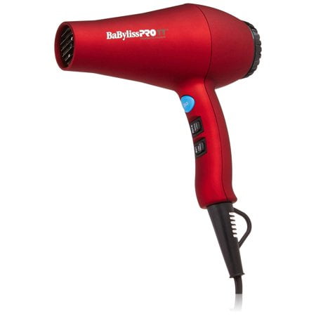 ($79.99 Value) BaBylissPRO Tourmaline Titanium 3000 Hr. Dryer, Red