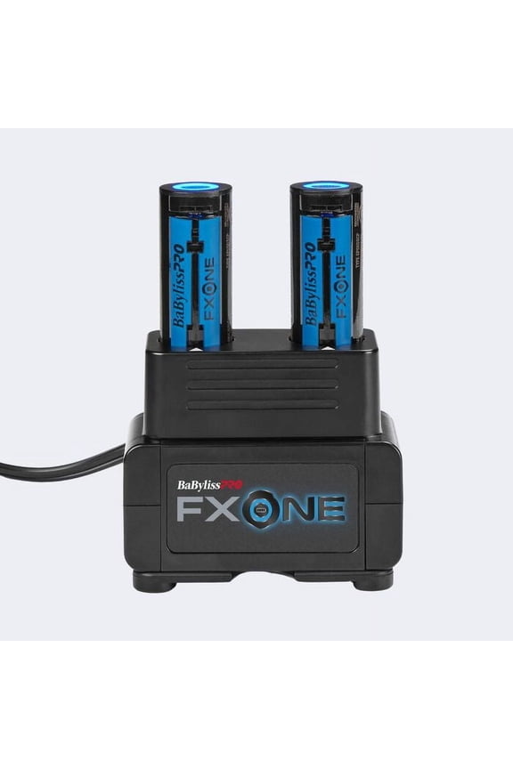 FXONE Dual Battery Charging Base Prepack with 2 FXONE Batteries