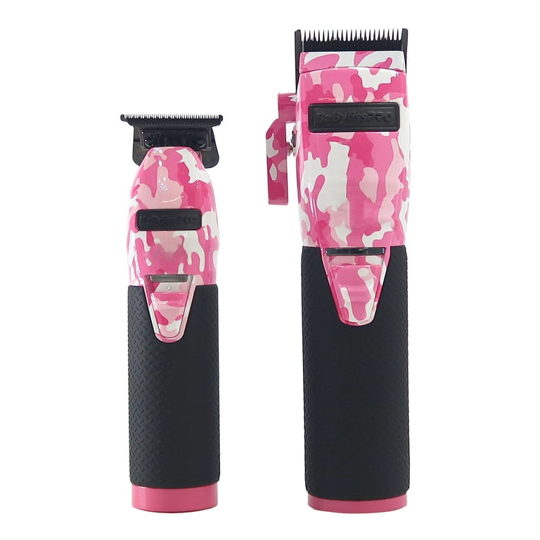 BaBylissPRO LimitedFX Pink Camo Clipper & Trimmer Set | High