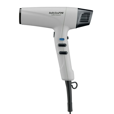 BabylissPRO® Nano Titanium™ Limited Edition Professional High-Speed Dual Ionic Dryer (Mist Gray)