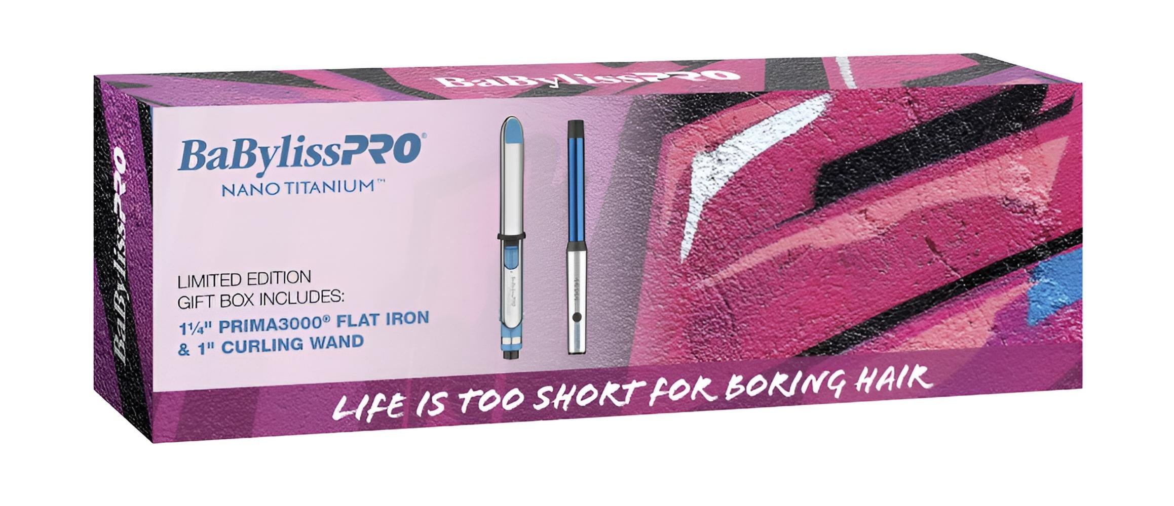 BabylissPRO BABNT3072 Ultra Thin Straightening Iron Walmart