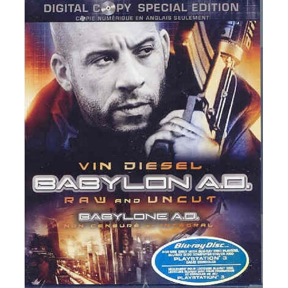 Babylon A.D. (Blu-ray Disc, 2009, 2-Disc Set, Widescreen) NEW