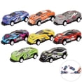 thumbnail image 1 of Babyltrl Set of 8 Pull Back Cars Toys for Toddlers,Diecast Mini Racing Car,Stunt Toy Truck for for 1 2 3+ Year Old Boy Girls Gift, 1 of 8