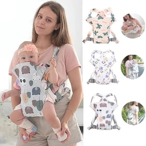 Babyltrl 4 in 1 Baby Carrier,Ergonomic Infant Carrier Backpack,Breathable Front Back Carrying Wrap Seat for Newborn Toddlers up to 33 lbs,Colorful