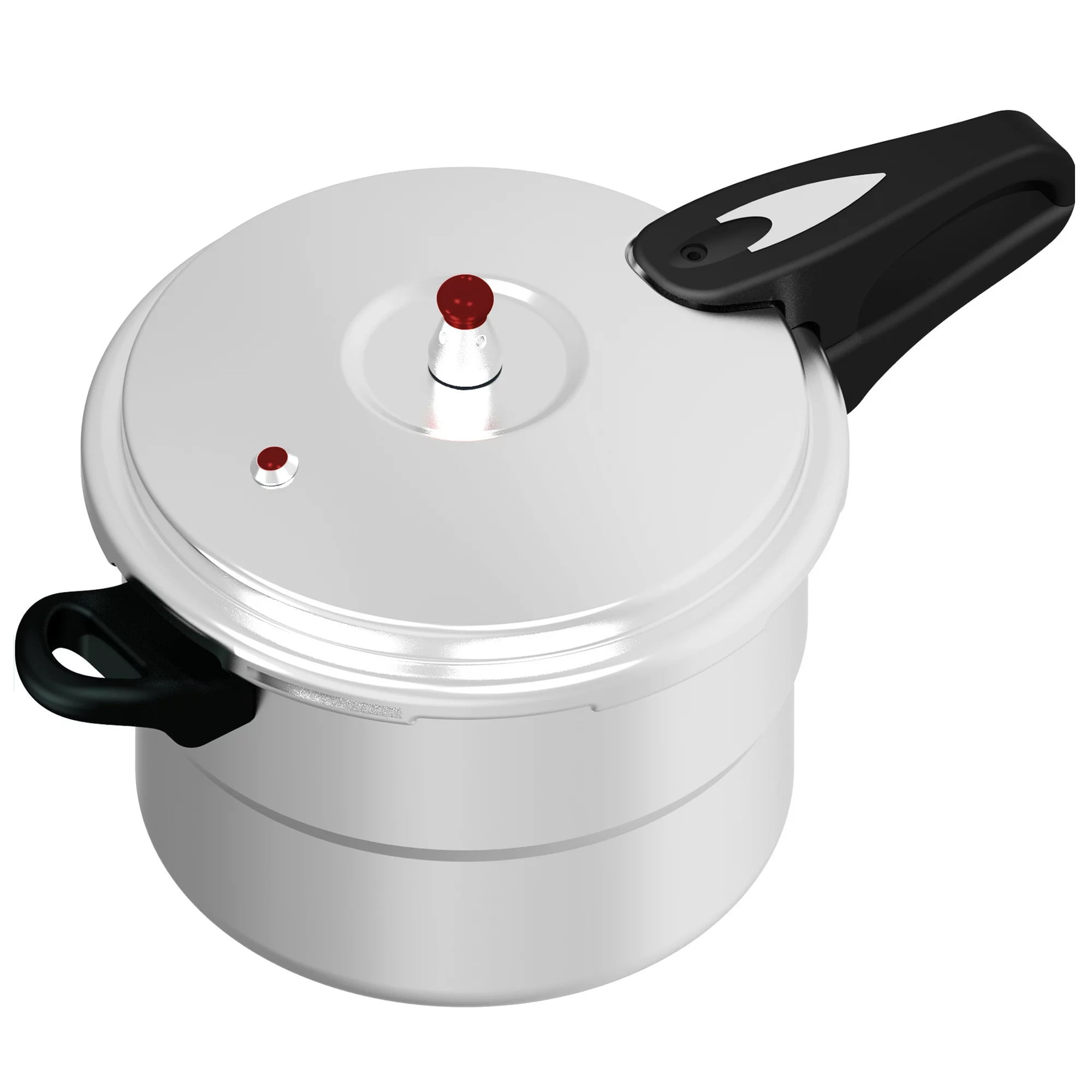 Babyltrl 7.4 Quart Aluminum Pressure Cooker with Steamer, Fast Cooker