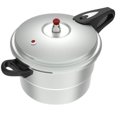 Babyltrl 7.4 Quart Aluminum Pressure Cooker with Steamer-$40