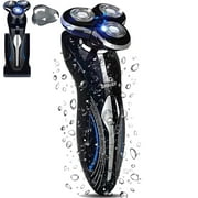 Babyltrl Electric Shavers for Men,Portable Face Electric Razor Rechargeable Cordless Travel Shaver with Charging Bracket for Husband,Wet Dry Use