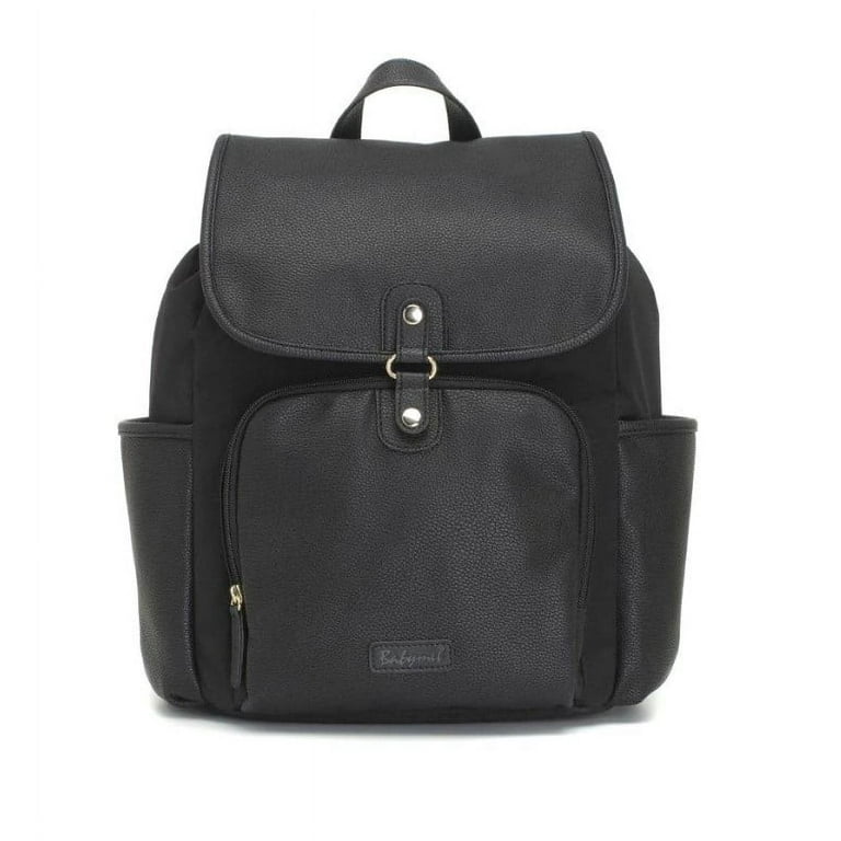 Vegan leather changing bag clearance