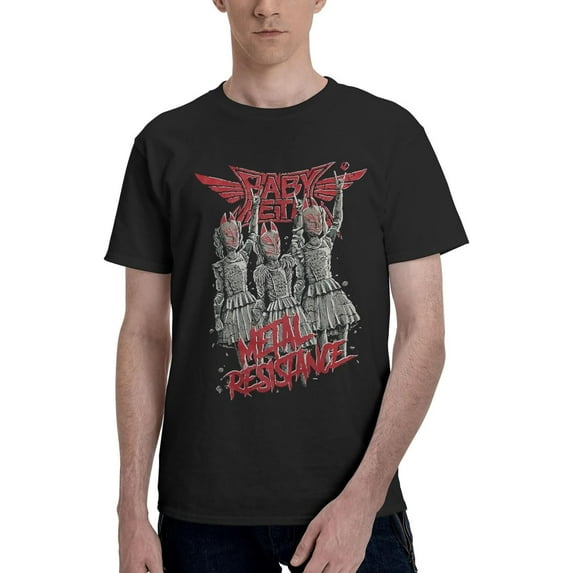 Babymetal Men Shirts Short Sleeved Women Crew Neck T Shirt Cotton Classics Tees