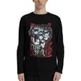 thumbnail image 1 of Babymetal Men's Tee Cool Long Sleeve Outdoor Gym Workout Crewneck Black T Shirts, 1 of 6