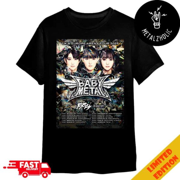 Babymetal With Poppy And Bambie Thug Uk And Europe Arena Tour 2025 Tour