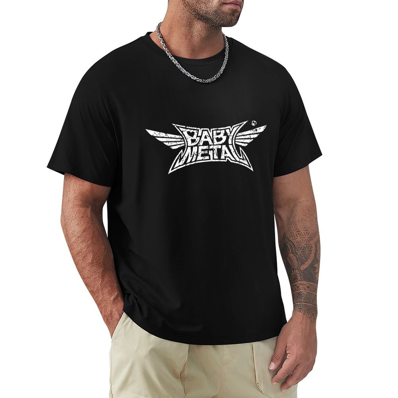 Babymetal Zesty Men's Classic Short Sleeve T-Shirts Black L
