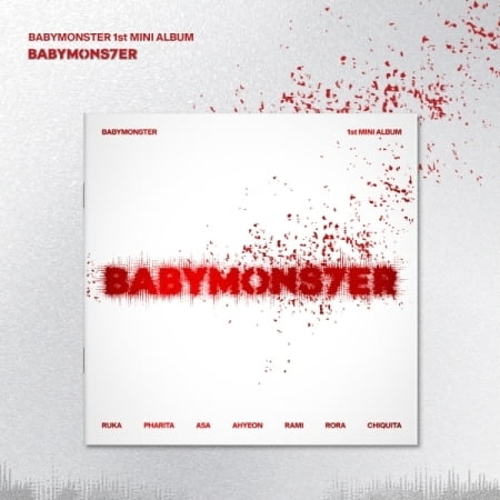 Babymonster - Babymons7Er - Photobook Version - incl. 68pg Big Photobook, 36pg Small Photobook, Clear Sticker, Accordion Postcard, Folded Poster + 3 x Selfie Photocards - Music & Performance - CD