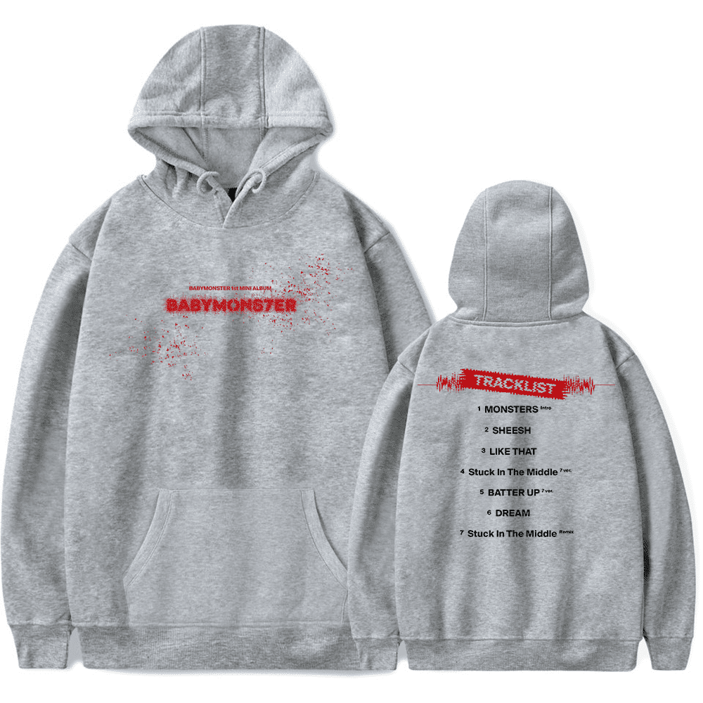 BABYMONSTER Monster Hoodie パーカー　Lサイズ Babymonster-Hoodie-Sweatshirt-